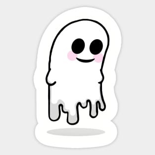 Happy Kawaii Cutey Ghost Sticker